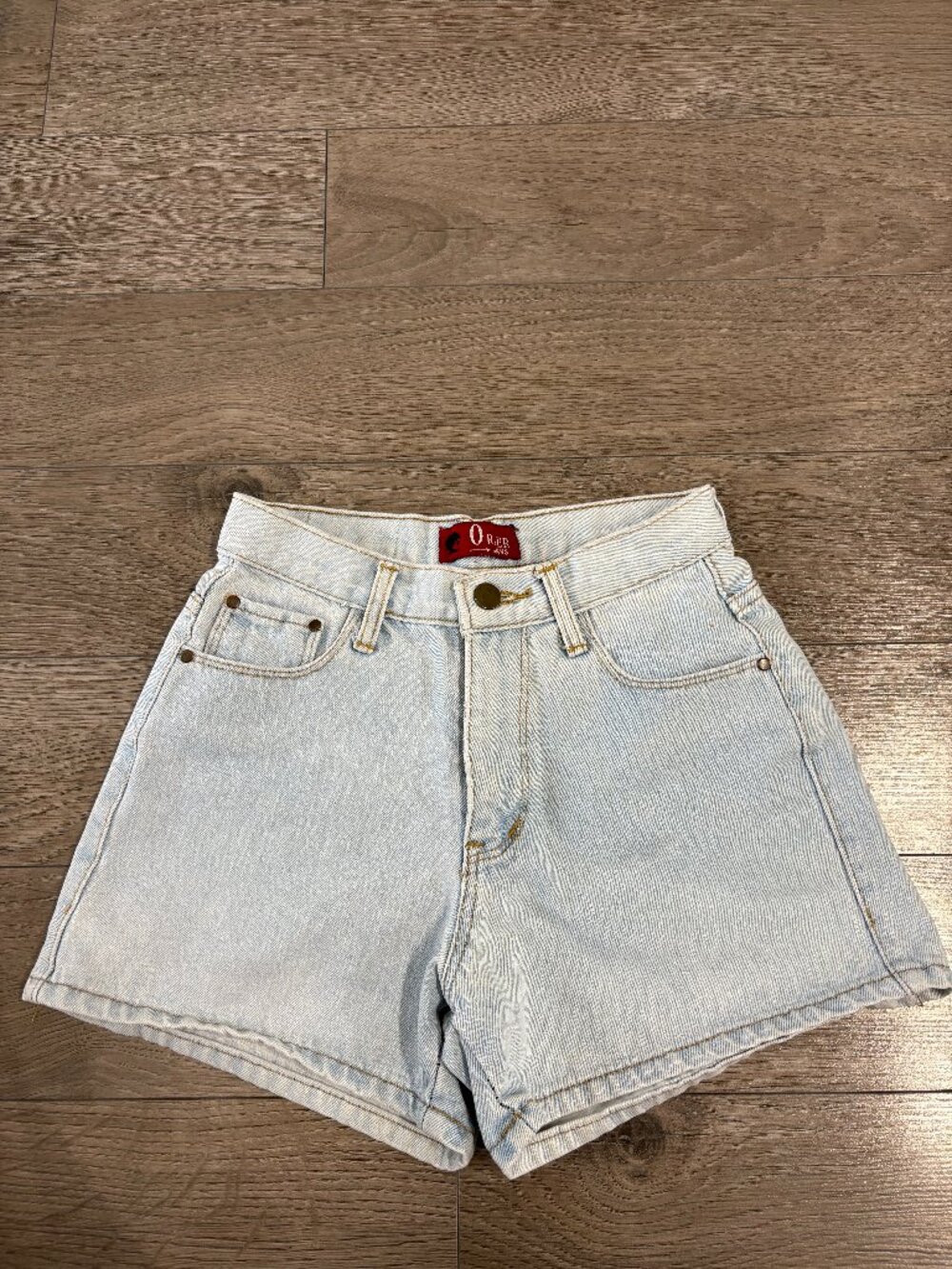 Women’s Light Blue Denim Shorts – Size M | Summer Jean Shorts
